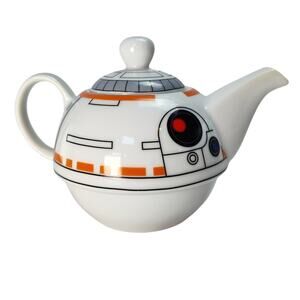 Star Wars BB-8 Ceramic Teapot Disney Missing Cup 12 oz Droid Teapot Only